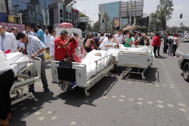 Instituciones de salud atienden a dos mil 633 lesionados por terremoto
