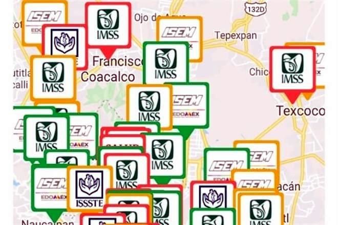 Registran saturación 21 hospitales en Valle de México