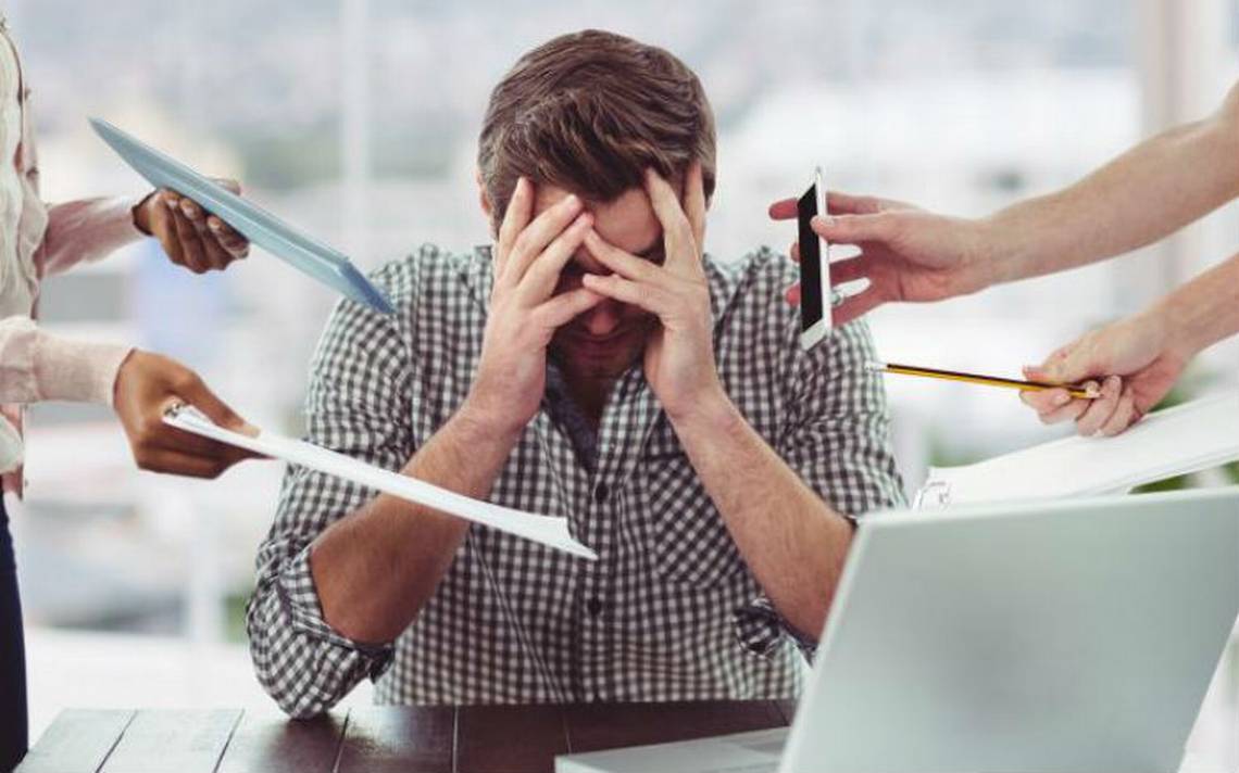 Se desploma productividad de los empleados por agotamiento y estrés 
